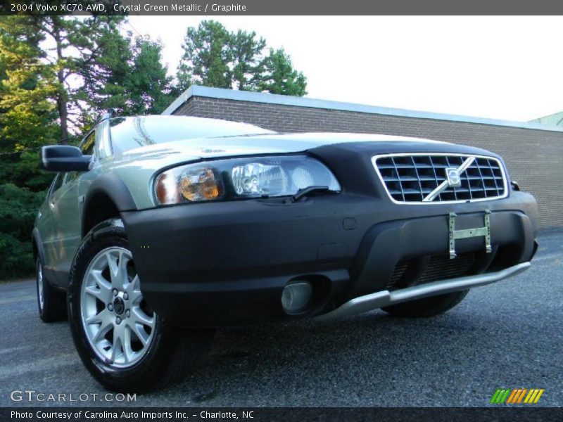 Crystal Green Metallic / Graphite 2004 Volvo XC70 AWD