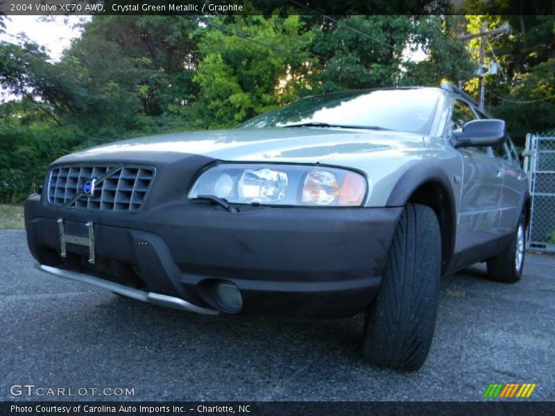 Crystal Green Metallic / Graphite 2004 Volvo XC70 AWD