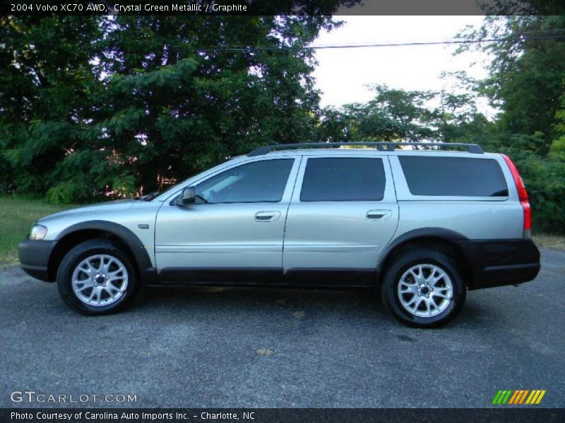 Crystal Green Metallic / Graphite 2004 Volvo XC70 AWD