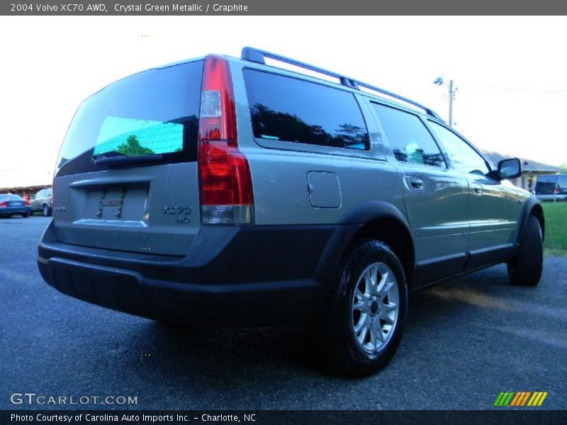 Crystal Green Metallic / Graphite 2004 Volvo XC70 AWD