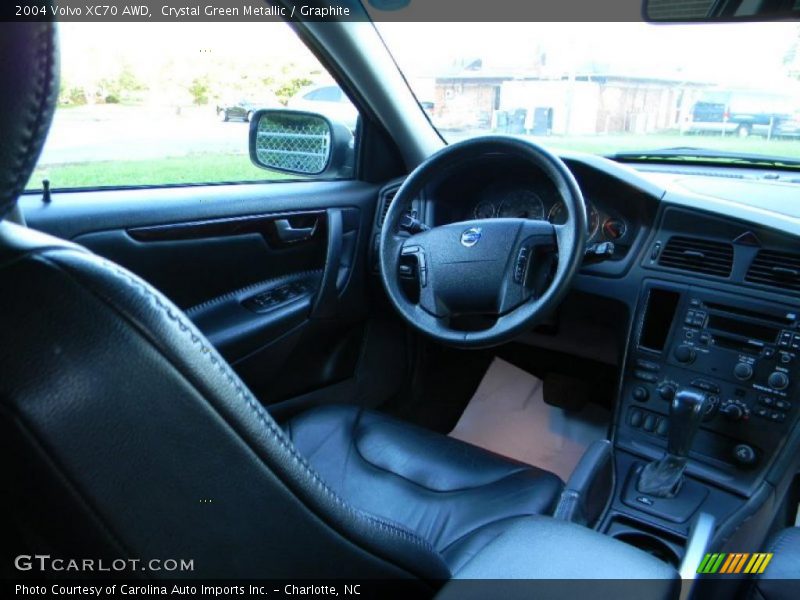 Crystal Green Metallic / Graphite 2004 Volvo XC70 AWD