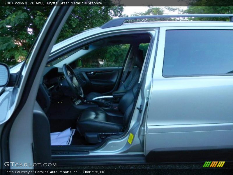 Crystal Green Metallic / Graphite 2004 Volvo XC70 AWD