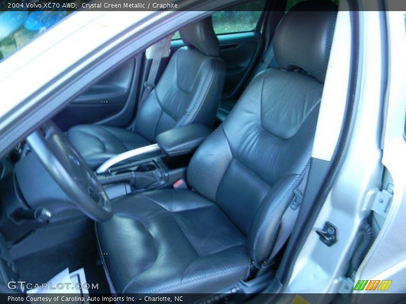 Crystal Green Metallic / Graphite 2004 Volvo XC70 AWD