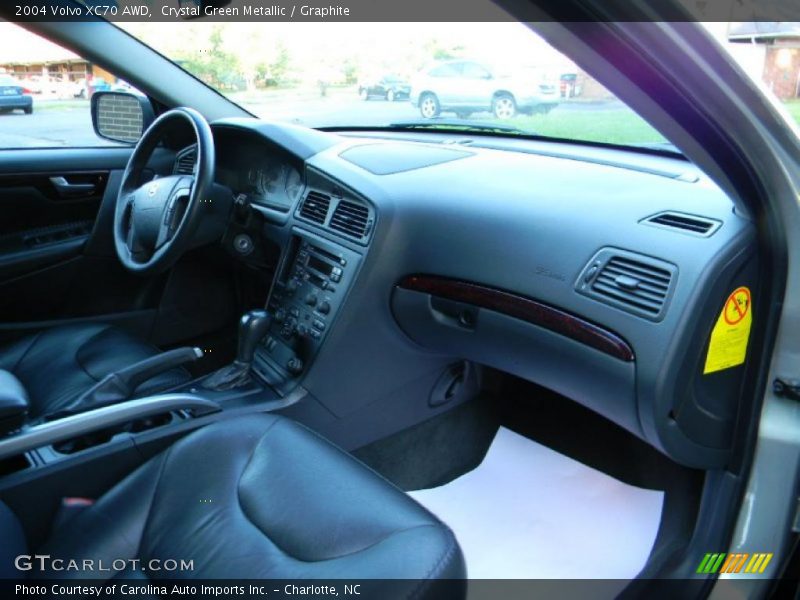 Crystal Green Metallic / Graphite 2004 Volvo XC70 AWD