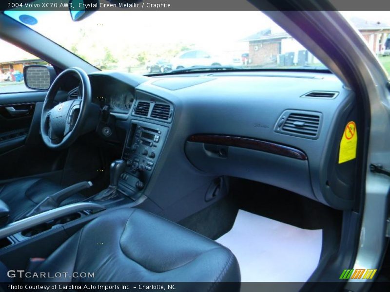 Crystal Green Metallic / Graphite 2004 Volvo XC70 AWD