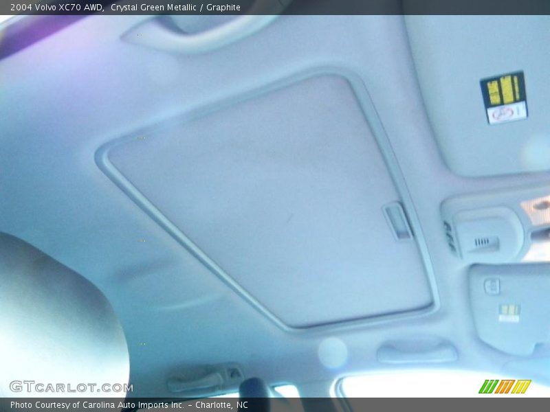 Crystal Green Metallic / Graphite 2004 Volvo XC70 AWD