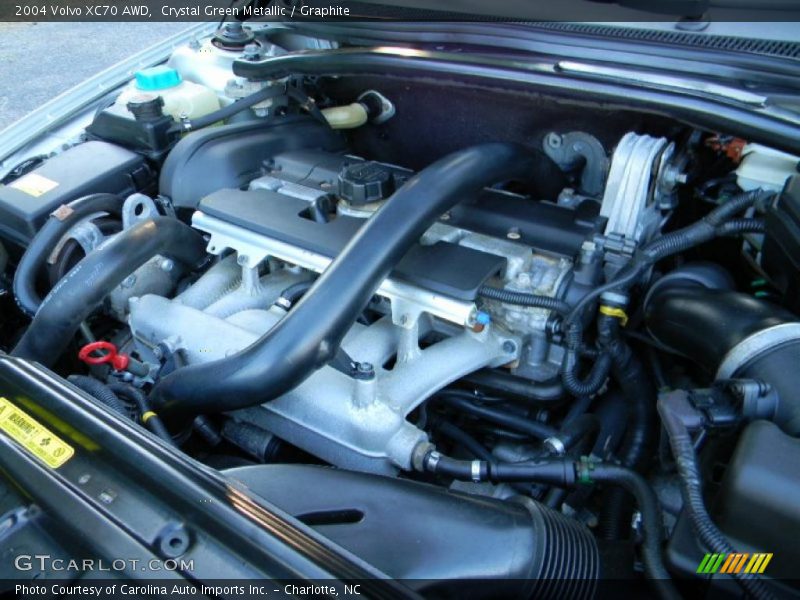 Crystal Green Metallic / Graphite 2004 Volvo XC70 AWD