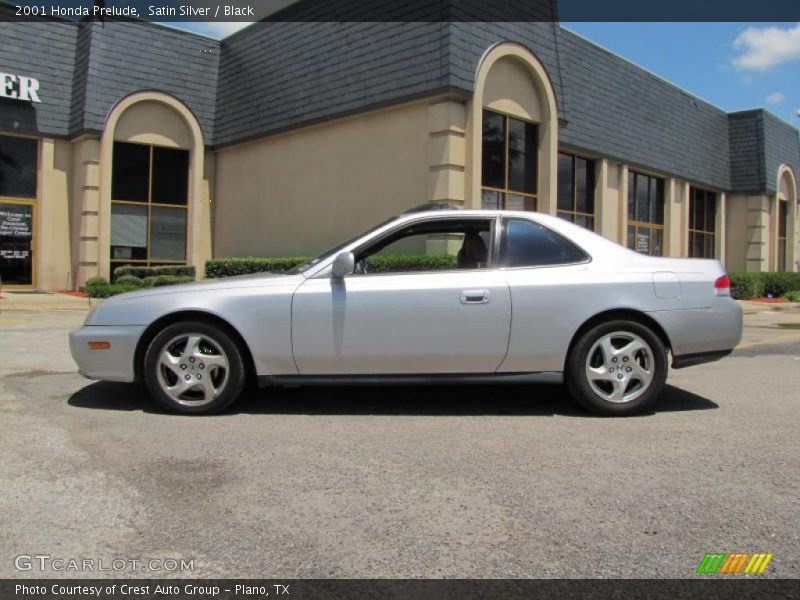 Satin Silver / Black 2001 Honda Prelude