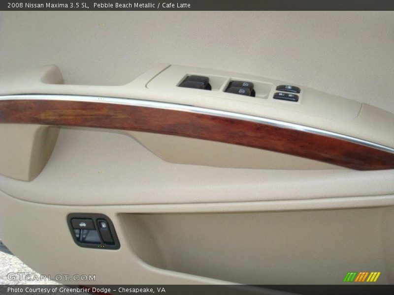 Pebble Beach Metallic / Cafe Latte 2008 Nissan Maxima 3.5 SL