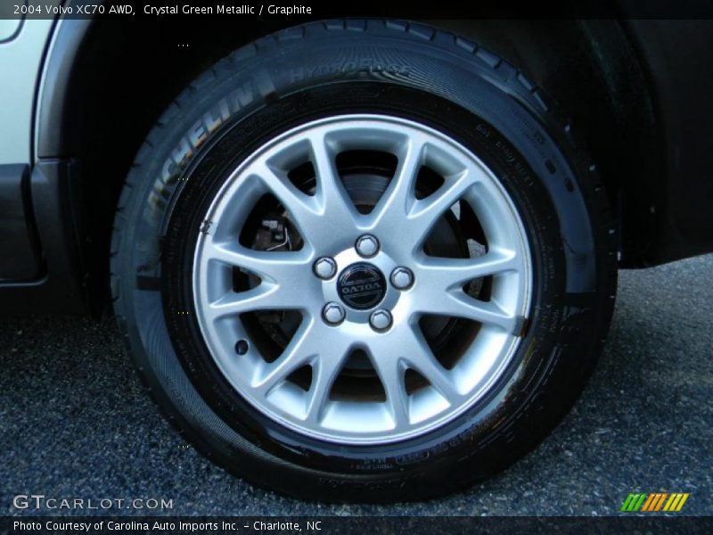Crystal Green Metallic / Graphite 2004 Volvo XC70 AWD
