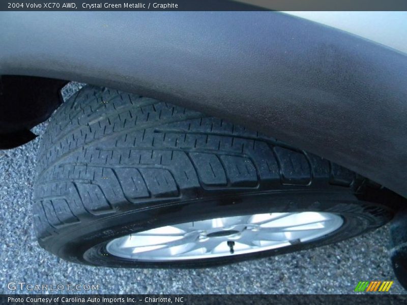 Crystal Green Metallic / Graphite 2004 Volvo XC70 AWD
