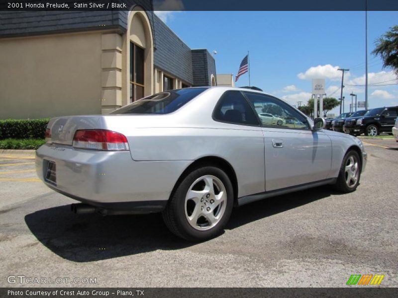 Satin Silver / Black 2001 Honda Prelude