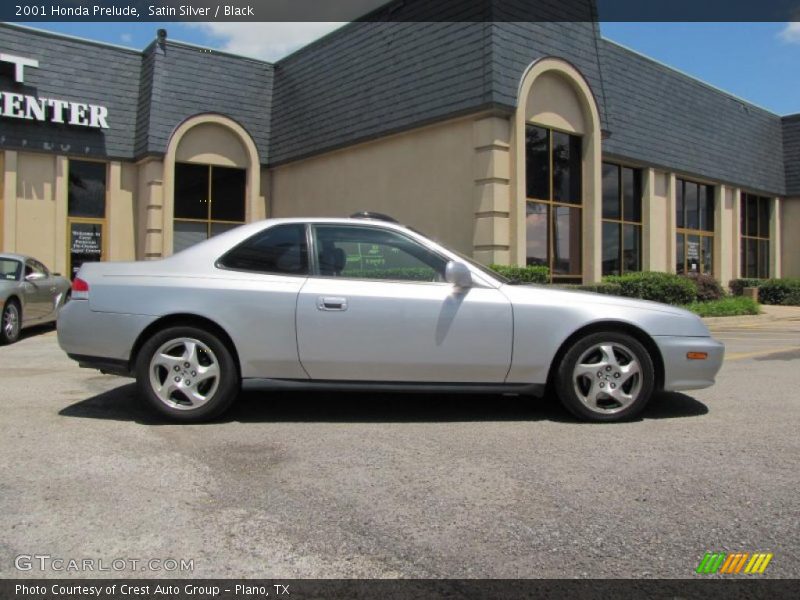 Satin Silver / Black 2001 Honda Prelude