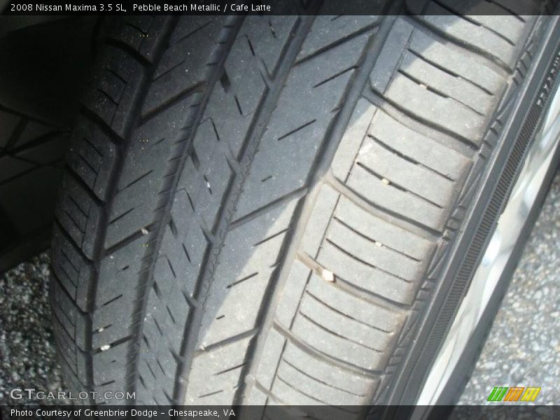 Pebble Beach Metallic / Cafe Latte 2008 Nissan Maxima 3.5 SL