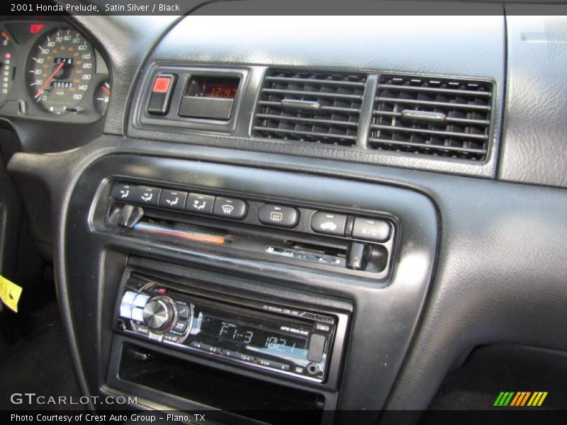 Satin Silver / Black 2001 Honda Prelude