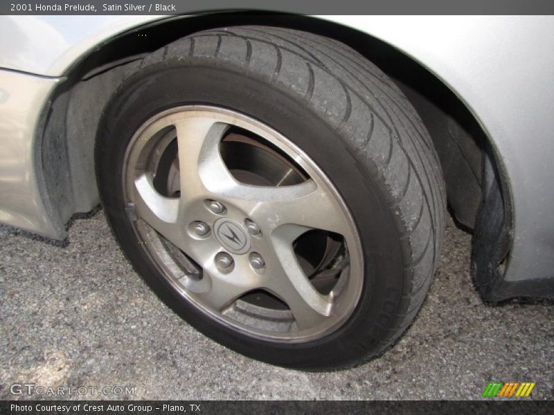 Satin Silver / Black 2001 Honda Prelude