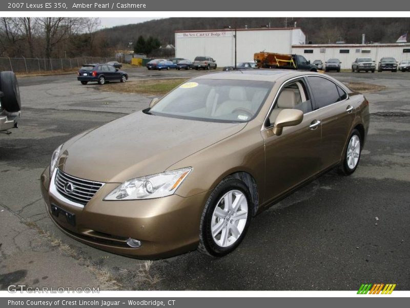 Amber Pearl / Cashmere 2007 Lexus ES 350
