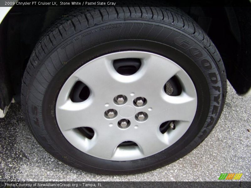 Stone White / Pastel Slate Gray 2009 Chrysler PT Cruiser LX