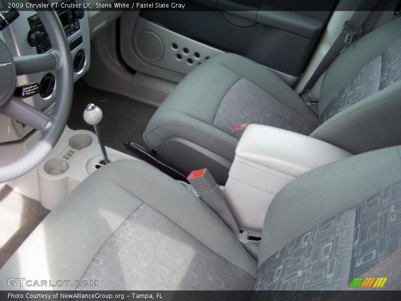 Stone White / Pastel Slate Gray 2009 Chrysler PT Cruiser LX