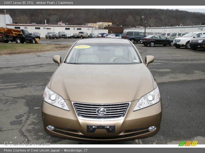 Amber Pearl / Cashmere 2007 Lexus ES 350