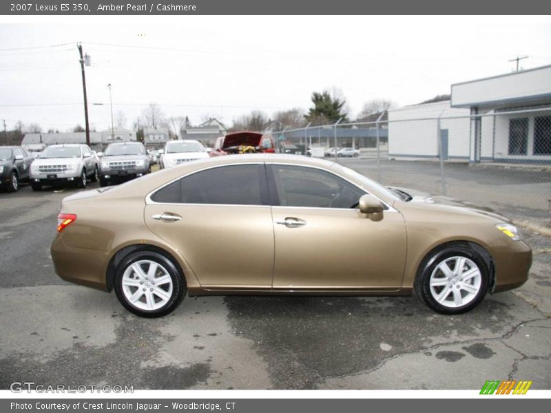 Amber Pearl / Cashmere 2007 Lexus ES 350