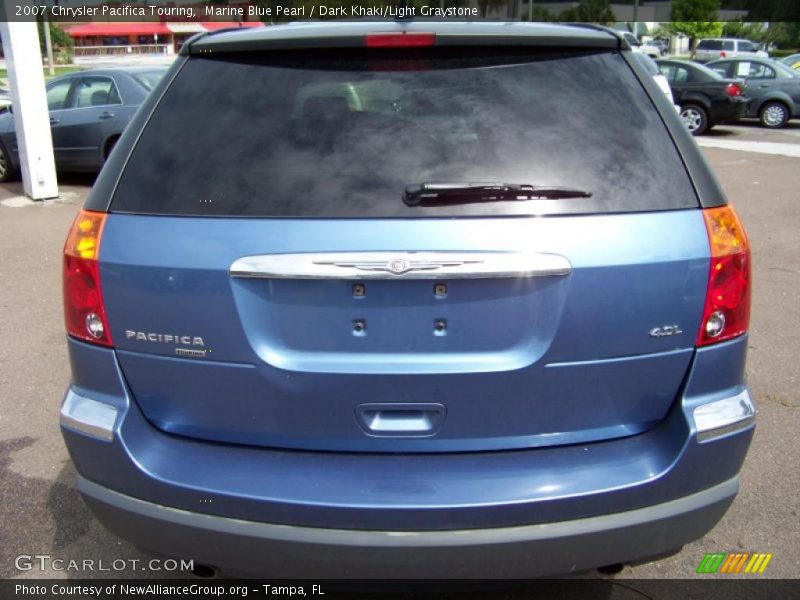 Marine Blue Pearl / Dark Khaki/Light Graystone 2007 Chrysler Pacifica Touring