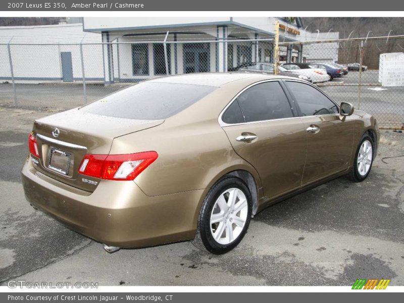 Amber Pearl / Cashmere 2007 Lexus ES 350