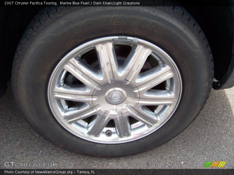 Marine Blue Pearl / Dark Khaki/Light Graystone 2007 Chrysler Pacifica Touring