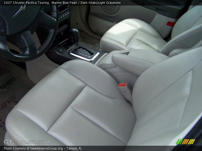 Marine Blue Pearl / Dark Khaki/Light Graystone 2007 Chrysler Pacifica Touring