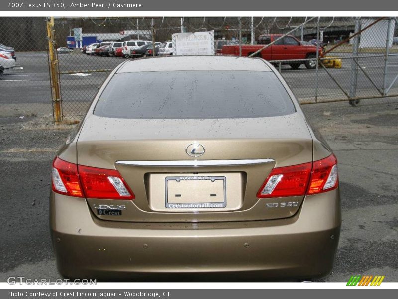 Amber Pearl / Cashmere 2007 Lexus ES 350