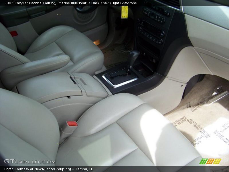 Marine Blue Pearl / Dark Khaki/Light Graystone 2007 Chrysler Pacifica Touring
