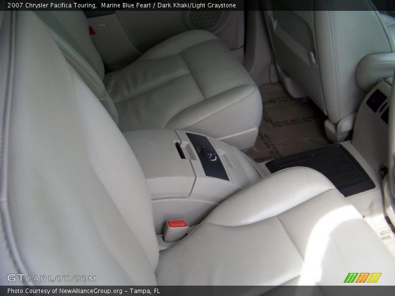 Marine Blue Pearl / Dark Khaki/Light Graystone 2007 Chrysler Pacifica Touring