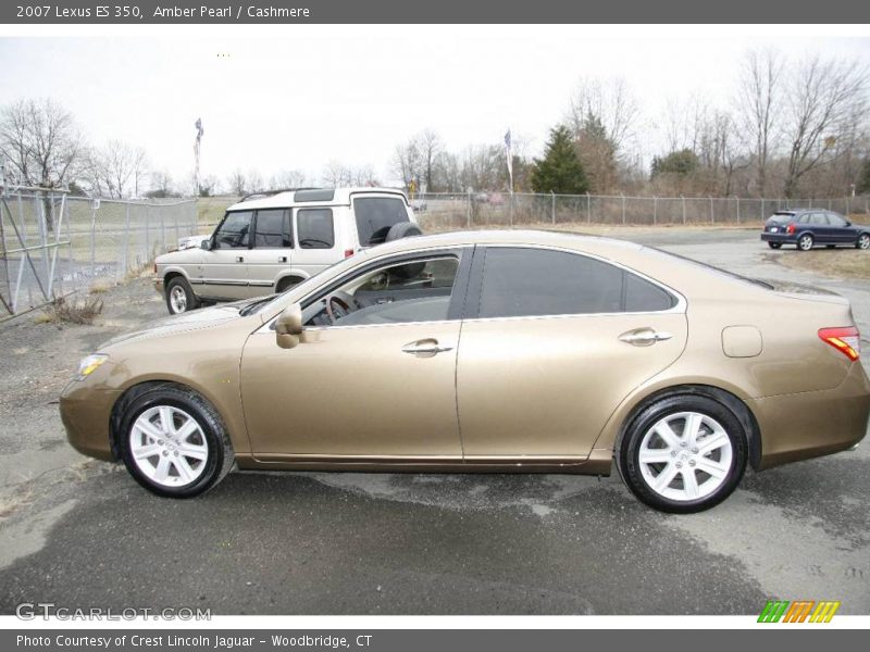 Amber Pearl / Cashmere 2007 Lexus ES 350