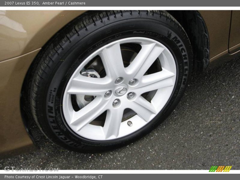 Amber Pearl / Cashmere 2007 Lexus ES 350