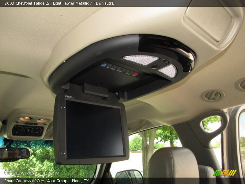 Light Pewter Metallic / Tan/Neutral 2003 Chevrolet Tahoe LS