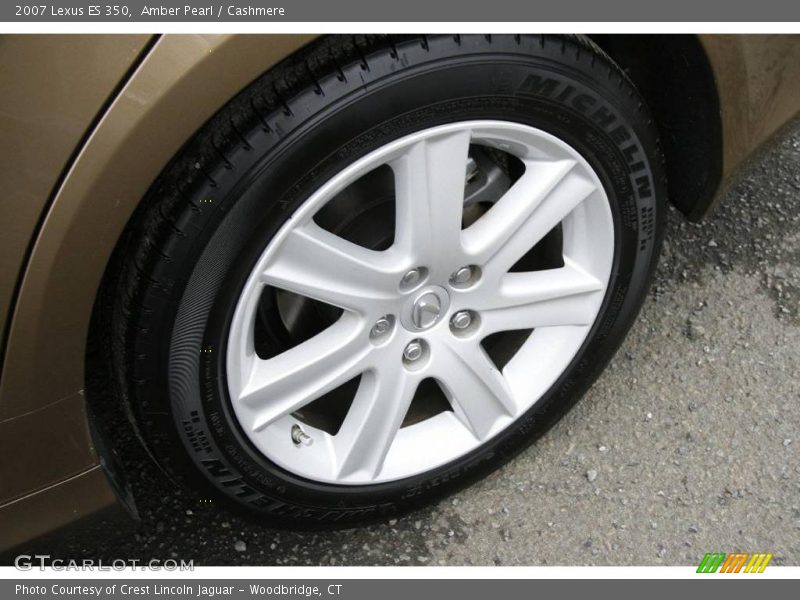 Amber Pearl / Cashmere 2007 Lexus ES 350