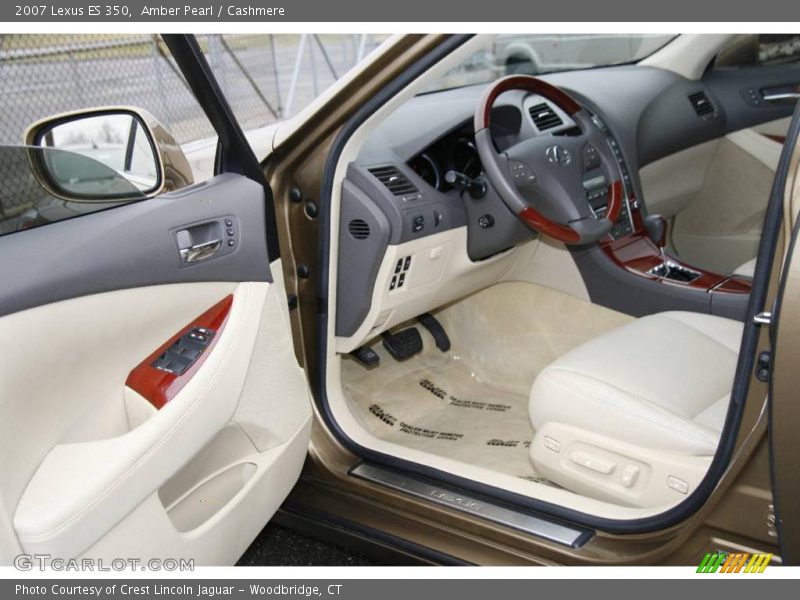 Amber Pearl / Cashmere 2007 Lexus ES 350