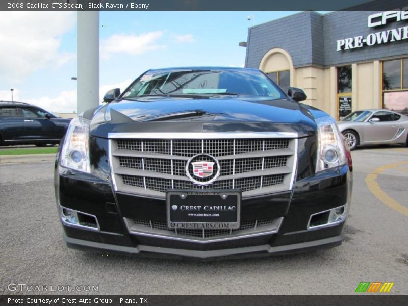Black Raven / Ebony 2008 Cadillac CTS Sedan