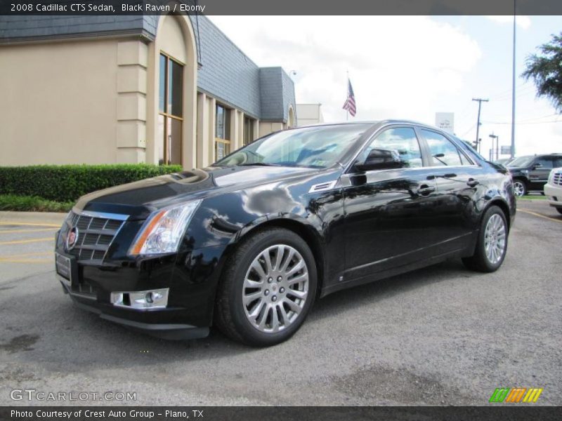 Black Raven / Ebony 2008 Cadillac CTS Sedan
