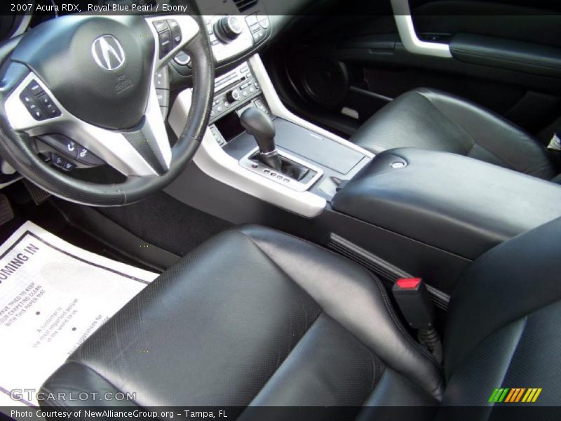 Royal Blue Pearl / Ebony 2007 Acura RDX