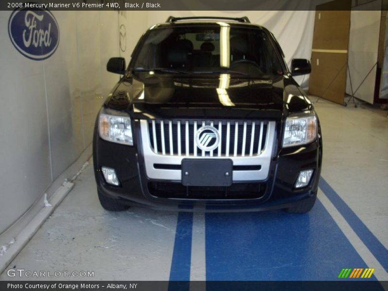 Black / Black 2008 Mercury Mariner V6 Premier 4WD