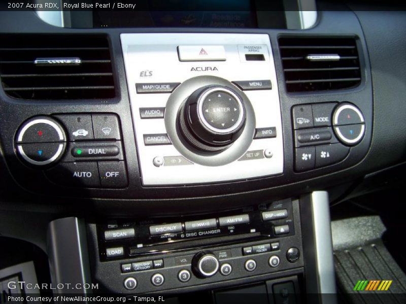 Royal Blue Pearl / Ebony 2007 Acura RDX