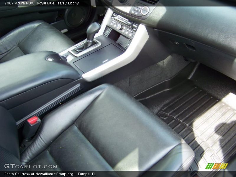 Royal Blue Pearl / Ebony 2007 Acura RDX