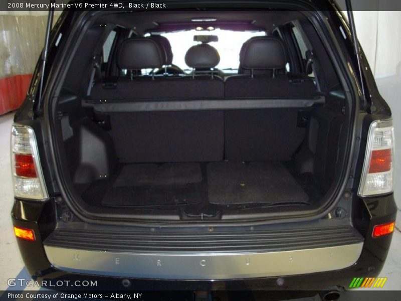 Black / Black 2008 Mercury Mariner V6 Premier 4WD