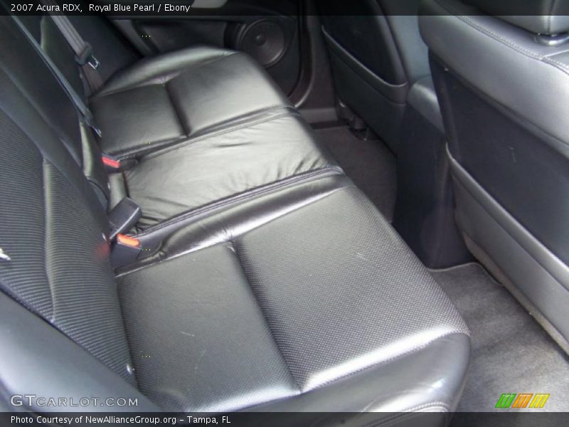 Royal Blue Pearl / Ebony 2007 Acura RDX