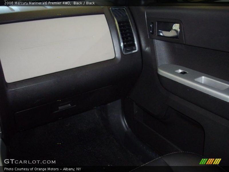 Black / Black 2008 Mercury Mariner V6 Premier 4WD
