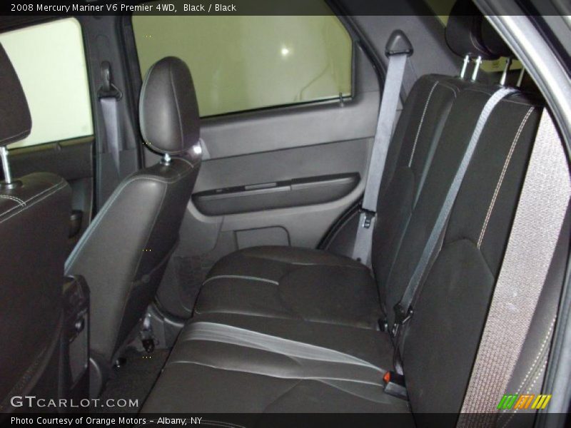 Black / Black 2008 Mercury Mariner V6 Premier 4WD