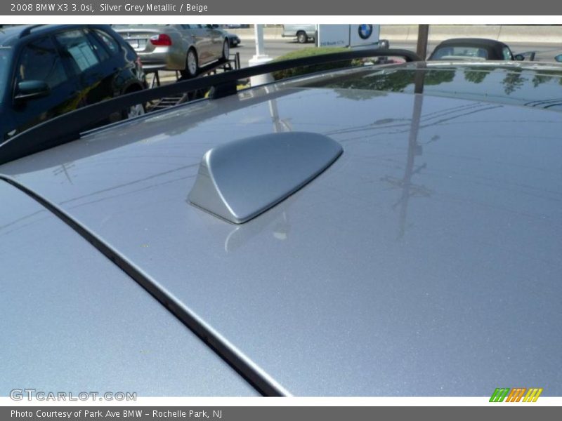 Silver Grey Metallic / Beige 2008 BMW X3 3.0si