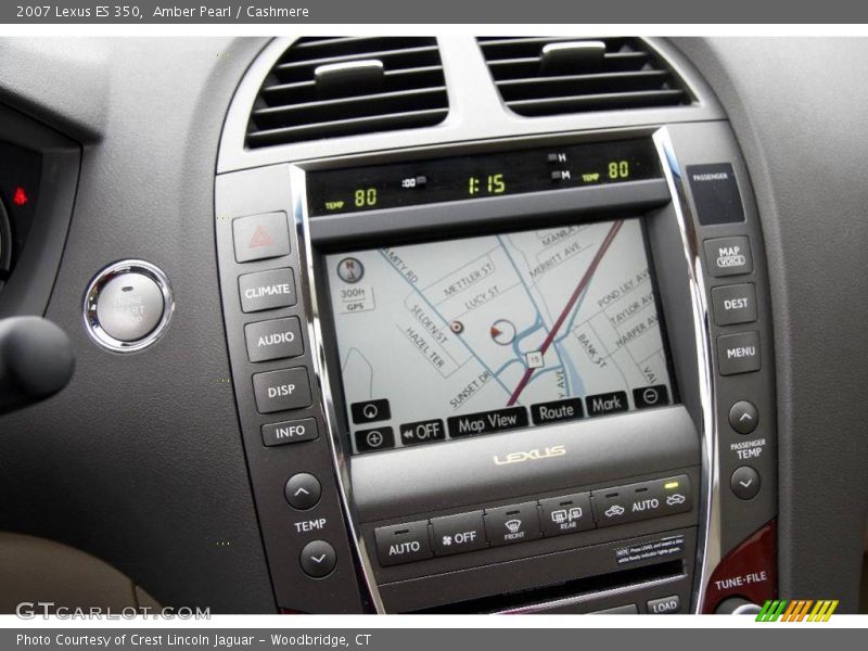 Amber Pearl / Cashmere 2007 Lexus ES 350