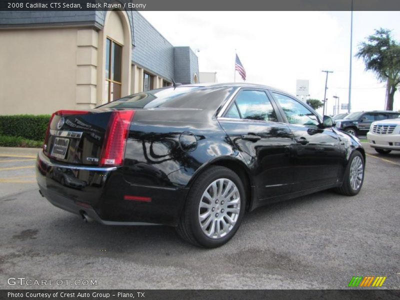Black Raven / Ebony 2008 Cadillac CTS Sedan